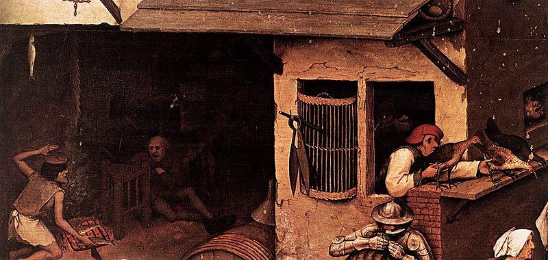 Pieter Bruegel the Elder Netherlandish Proverbs China oil painting art